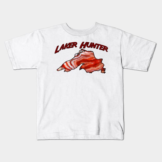 Lake Superior Agate Hunter Kids T-Shirt by In-Situ